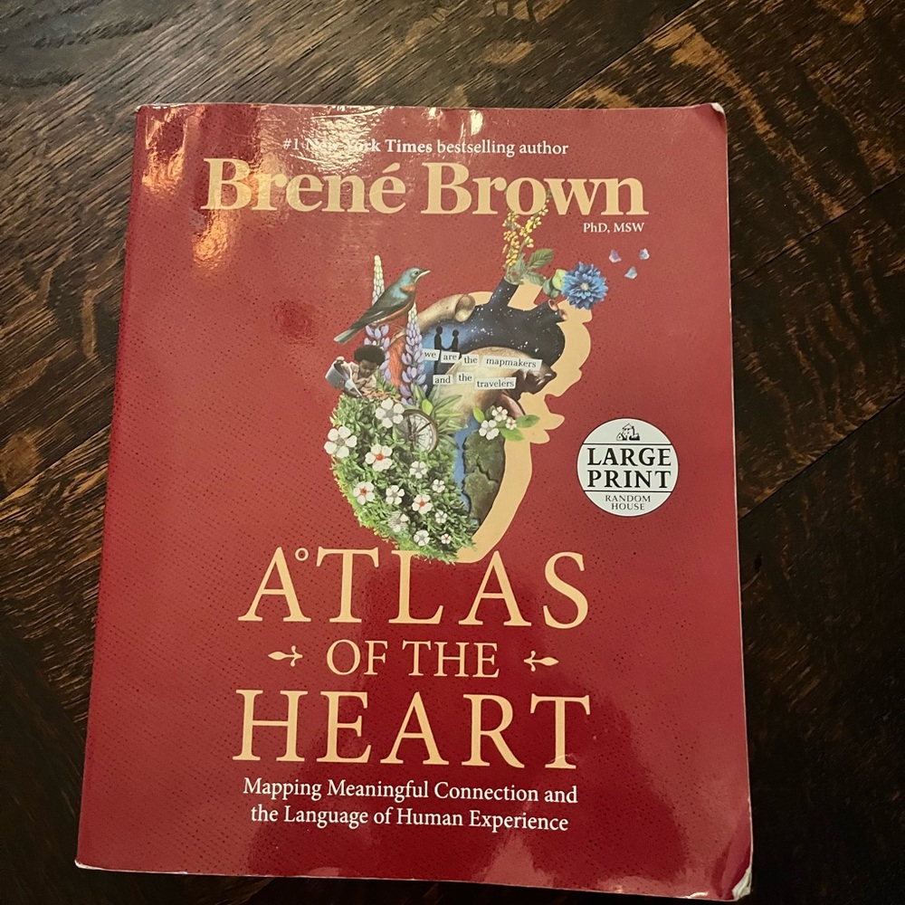 Atlas of the Heart book by Brene Brown.